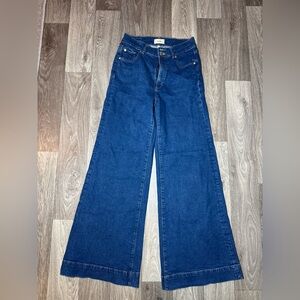 DL1961 Hepburn Extra Wide Leg High Rise Jeans 27